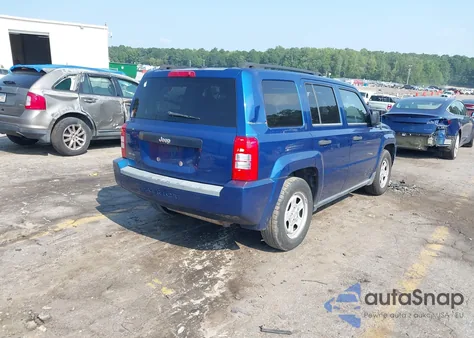 2009 Jeep Patriot Sport from USA, damaged, VIN 1J4FT28A79D219760